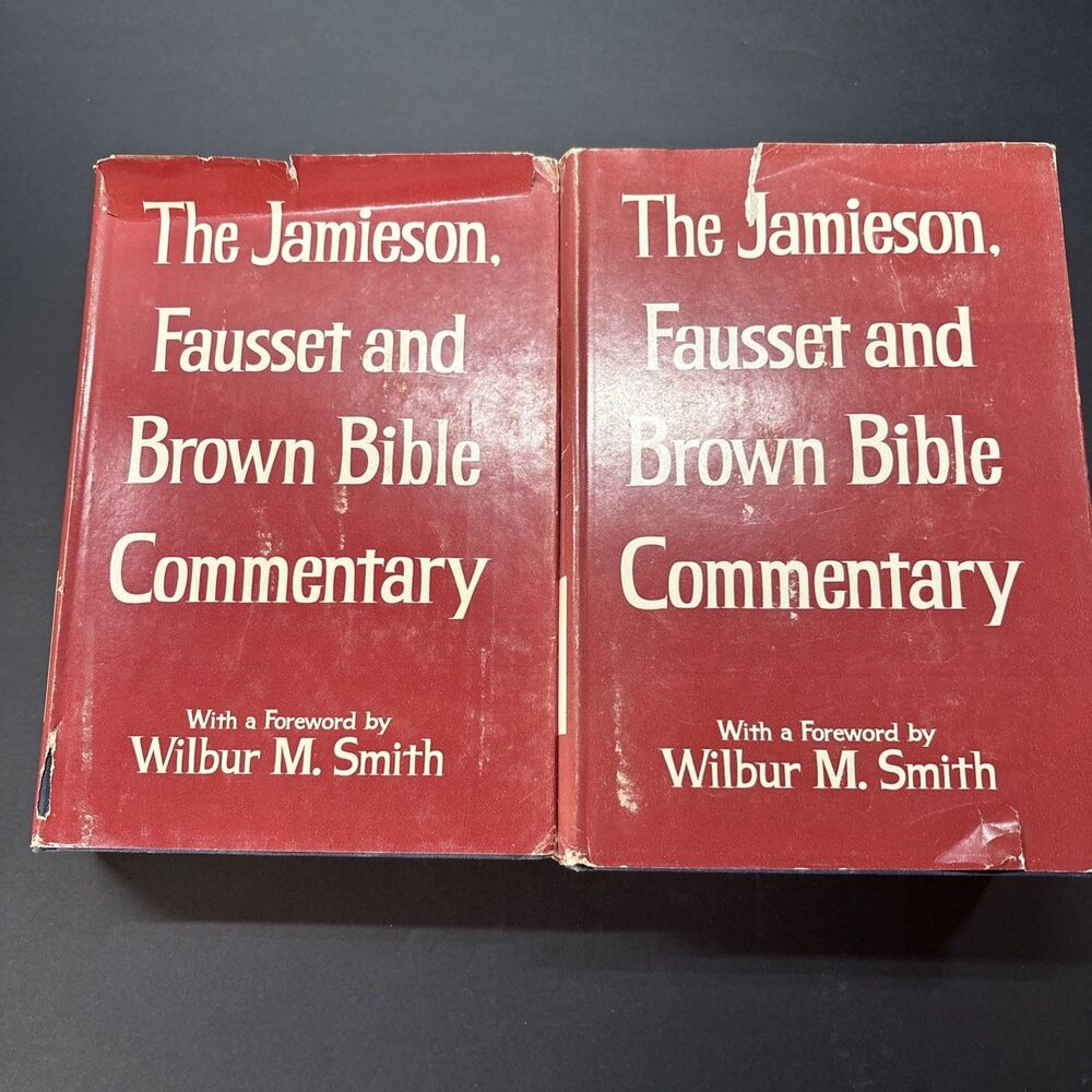 The Jamieson, Fausset and Brown Bible Commentary Volume 2 and 3